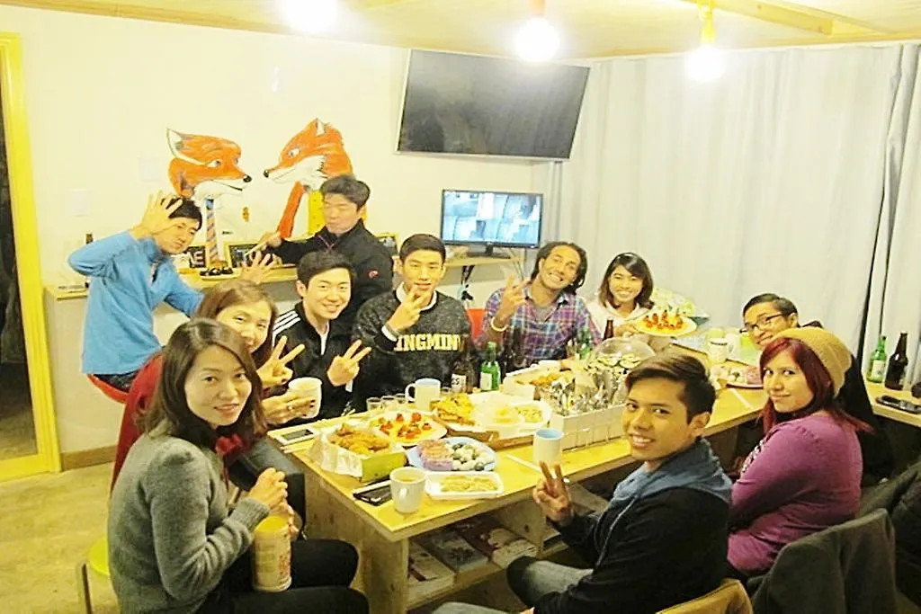 Hongdae Lazy Fox Hostel In Seoul South Korea